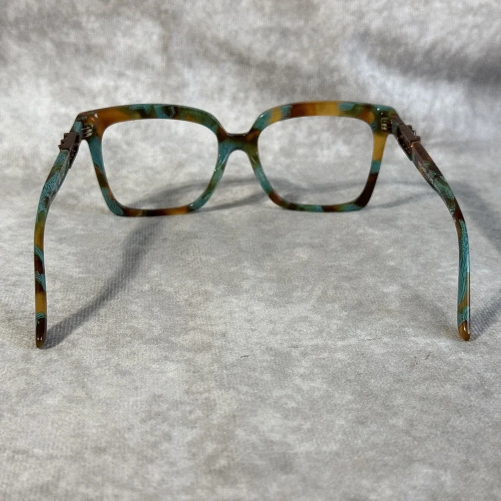 Michael Kors MK 4119U nassau teal graphic tortoise 4000 Eyeglasses Frames Only